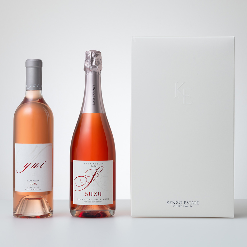 ロゼワインセット (結 2025&寿々 2020 フルボトル)