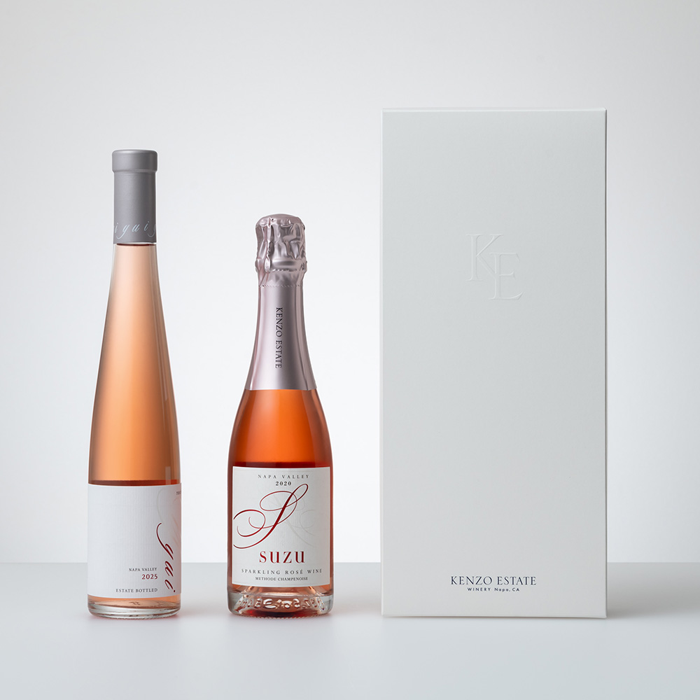 ロゼワインセット (結 2025&寿々 2020 ハーフボトル)