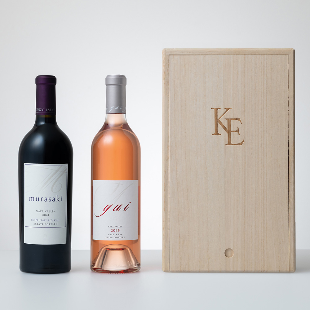 メルロセット (紫 2021&結 2025 フルボトル) [桐箱入り]