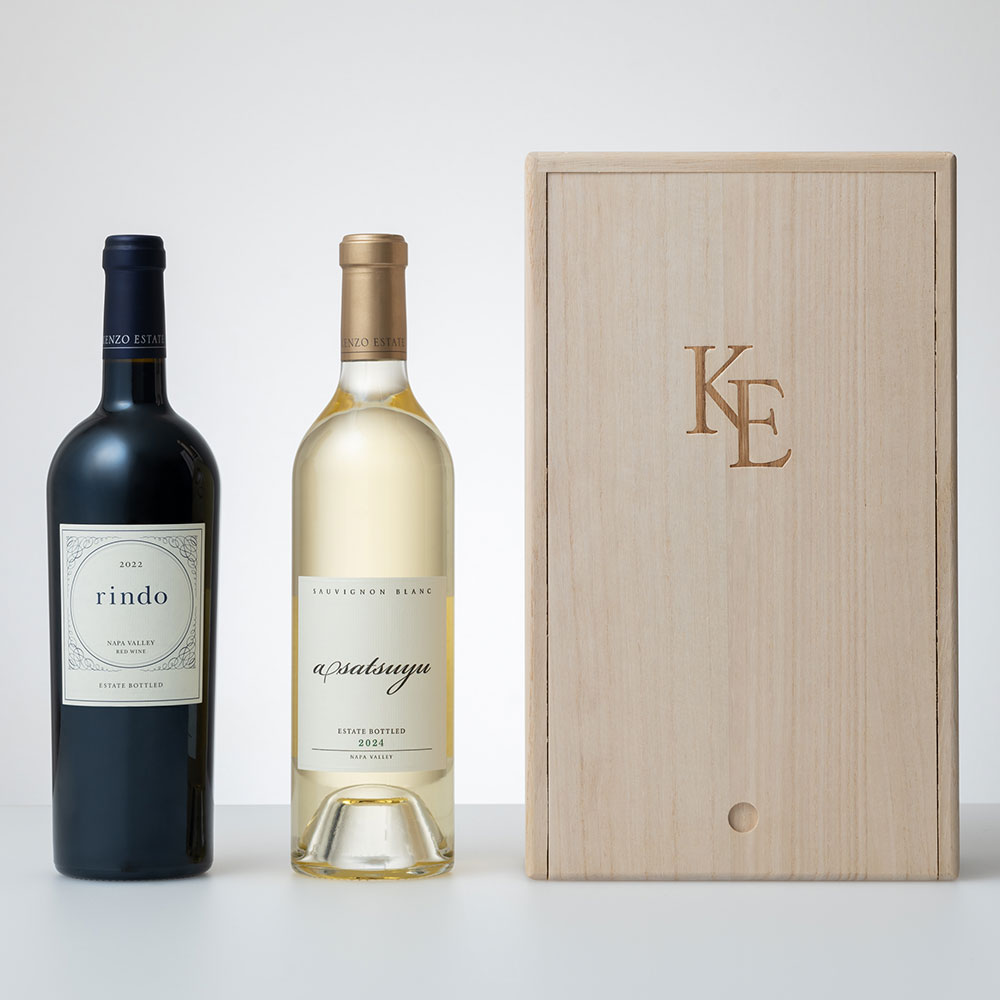 フラッグシップセット (紫鈴 2022&あさつゆ 2024 フルボトル) [桐箱入り]