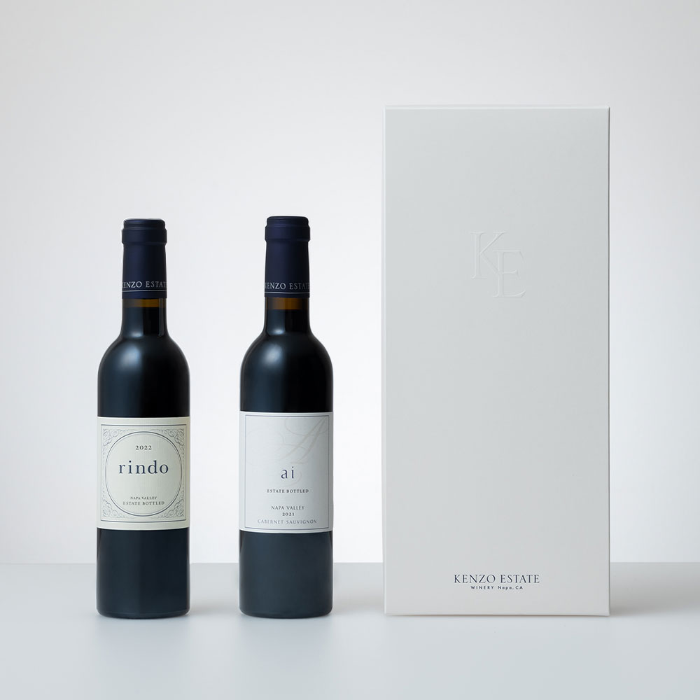 カベルネ・ソーヴィニヨンセット (紫鈴 2022&藍 2021 ハーフボトル)