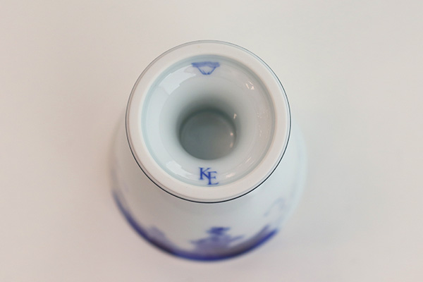 「深川製磁」特製「藍」オリジナル酒器