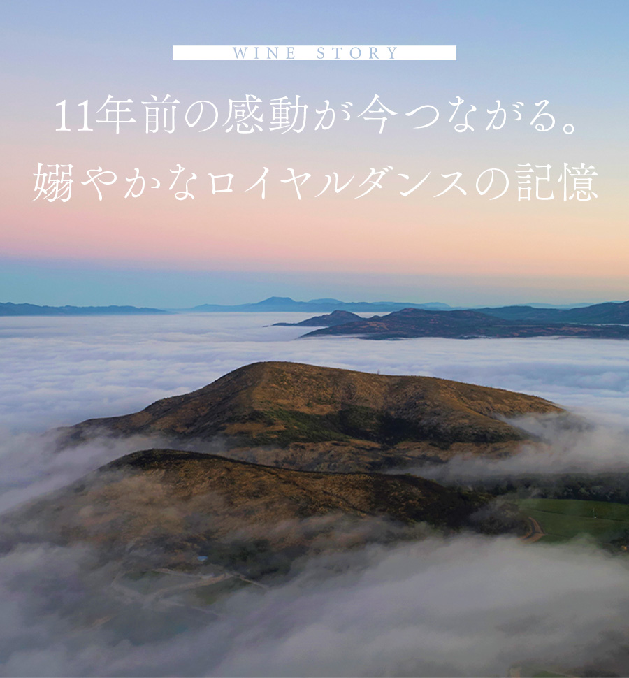 WINE STORY　11年前の感動が今つながる。嫋やかなロイヤルダンスの記憶