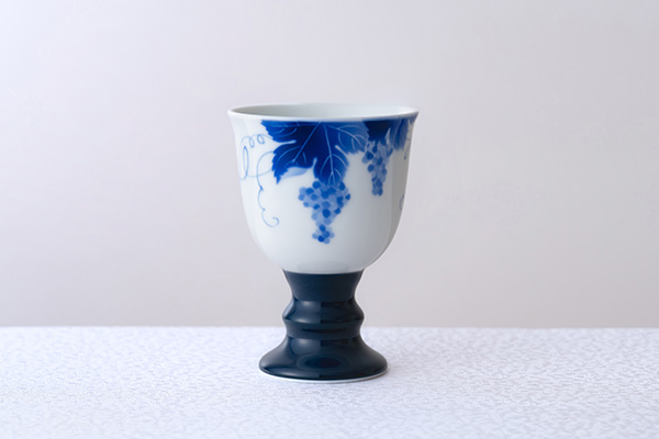 深川製磁特製酒器 藍