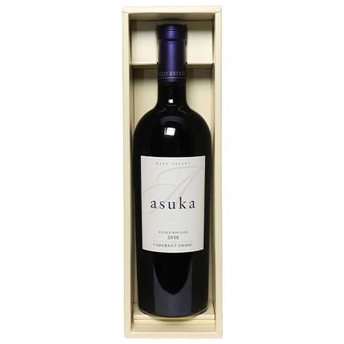 ケンゾー エステート 明日香 asuka 2018 赤ワイン 15.2％ 750ml 未開栓 ワイン お酒 カベルネ・フラン KENZO ESTATE ナパバレー【美品】【送料無料】